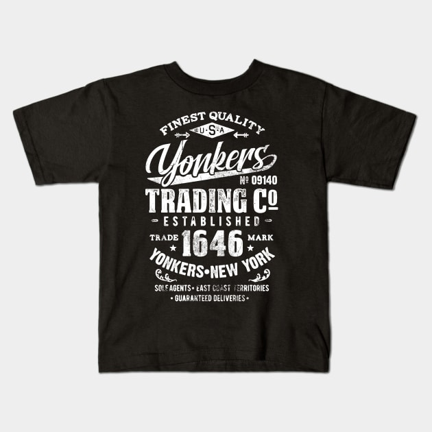 Yonkers Trading Co. Kids T-Shirt by JP